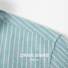 【100%棉】圣得西长袖条纹衬衫男款2026新款春季商务休闲薄款上衣 商品缩略图7