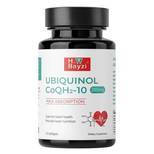 自营|美国拜滋Bayzi高纯还原辅酶Q10 商品图1