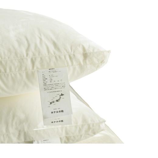 日式无印单人超柔羽丝绒立体枕芯出口日本全棉良品酒店蓬松高枕头 商品图4