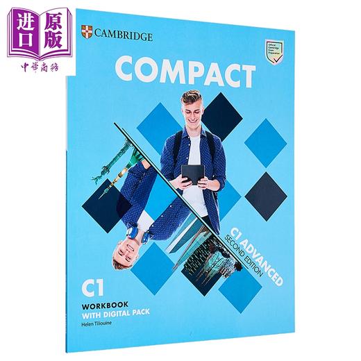 【中商原版】2024年版剑桥官方CAE考试备考教材 Cambridge Compact C1 Advanced 学生书+练习册套装 含答案在线账号资源 商品图1