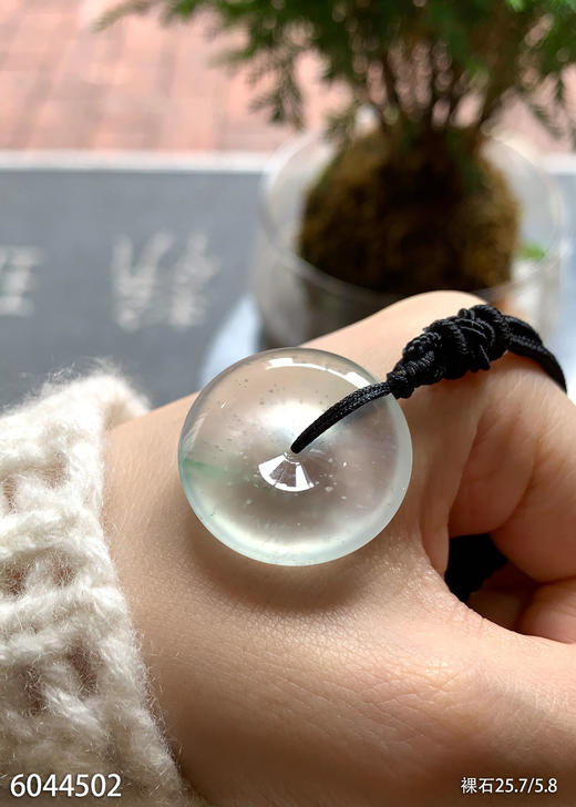 6044502，平安扣裸石。具体价格微信咨询 商品图3