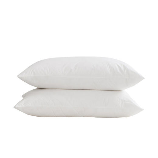 日式无印单人羽毛枕良品水鸟毛枕芯酒店宾馆羽毛枕头纯棉厂家代发 商品图4