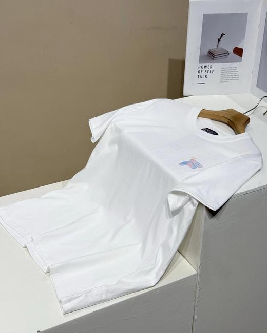 F0306122情侣短袖2026夏新款休闲日常通勤百搭纯棉涂鸦T恤 商品图13