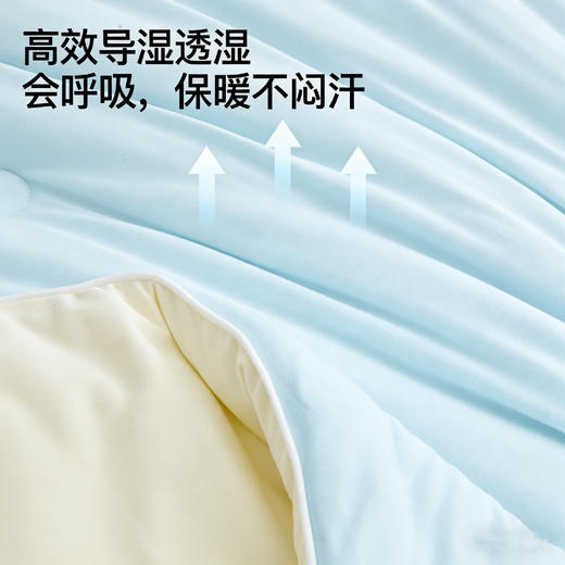Suprelle舒飘儿海盐芝士超柔被，调节睡眠微气候，德国科技导湿纤维，温暖不闷汗的被子，轻盈不压身 商品图2