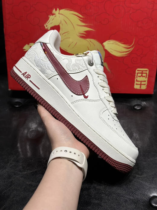 春季特惠💰430 马年限定 # NK Dunk LOW Year Of The Horse 空军一号 防滑耐磨 低帮 板鞋 男女同款 马到功成 迎新 限定款 商品图3