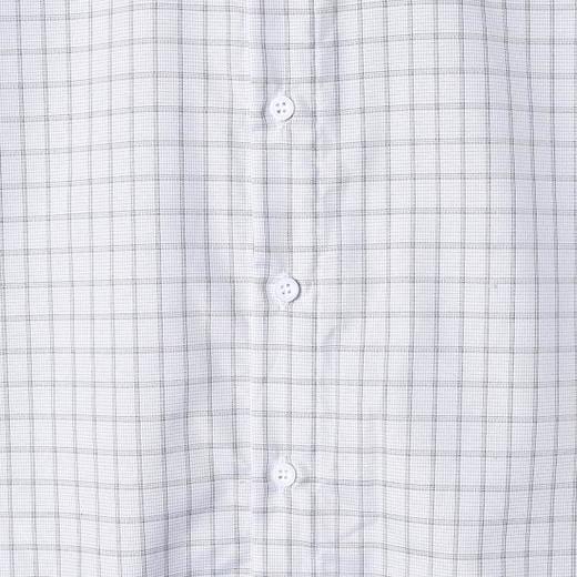 SDSA男装2026新款高贵轻奢韩版简约格子双翻领长袖衬衫百搭衬衣 商品图2