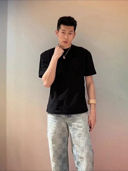 驴家25ss毛巾格提花短袖T恤（DY） 商品图5