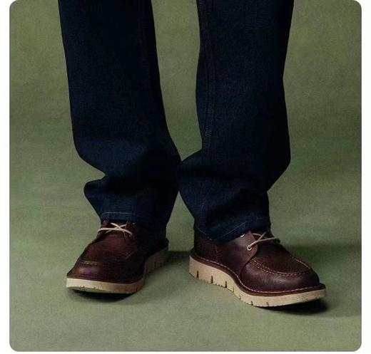 F030686休闲弹力耐磨中高腰修身直筒牛仔长裤 商品图12