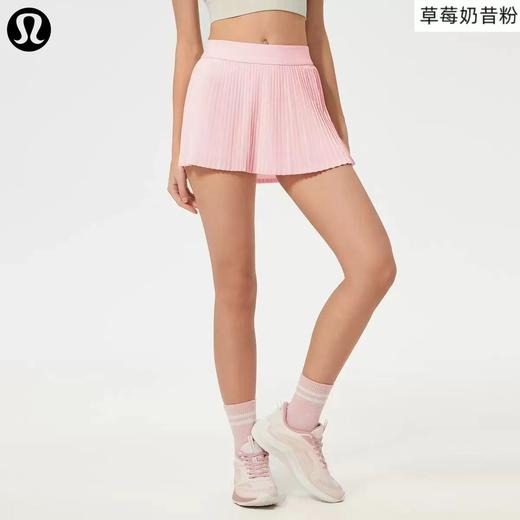 F030666冰感透气户外运动半身裙女带内衬防走光网球裙瑜伽健身短裙 商品图4