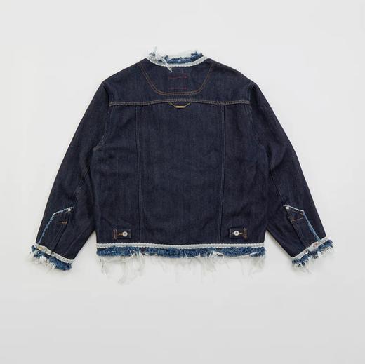 Meagratia 蕾丝带牛仔外套 商品图1