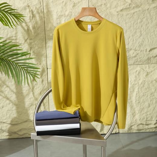 男士 早秋透气速干衣 圆领运动健身T恤 商品图1