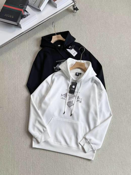 F030624棉质混纺休闲运动宽松舒适男士连帽卫衣 商品图0