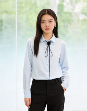 G2000女装SS26商场新款【抗菌/免烫防皱/吸湿速干】修身休闲衬衫61221033