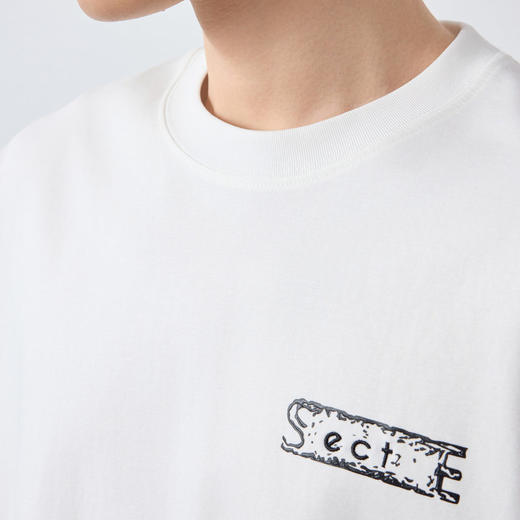 墨麦客男装美式休闲趣味印花短袖男2026春新款宽松男士t恤75231. 商品图3