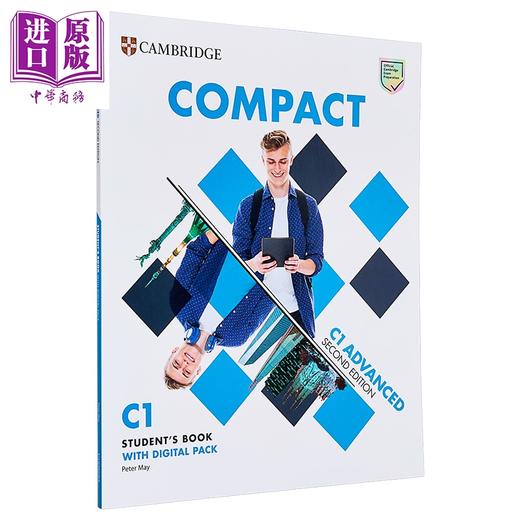 【中商原版】2024年版剑桥官方CAE考试备考教材 Cambridge Compact C1 Advanced 学生书+练习册套装 含答案在线账号资源 商品图2