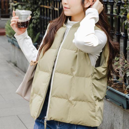 羽绒马甲|95%罗曼白鹅绒，厚实保暖，百搭不挑人 商品图4