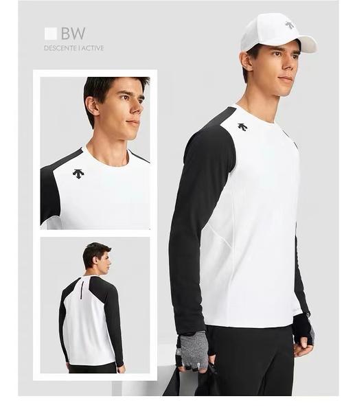 F030696训练服薄款打底衫综训训练系列运动男士长袖针织衫 商品图4