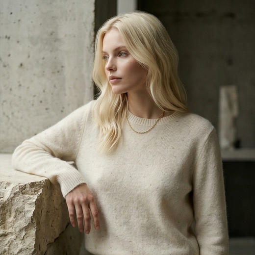 PALUOPO/PL圆领女衫ET20008R-C1约重190g帕罗 商品图5