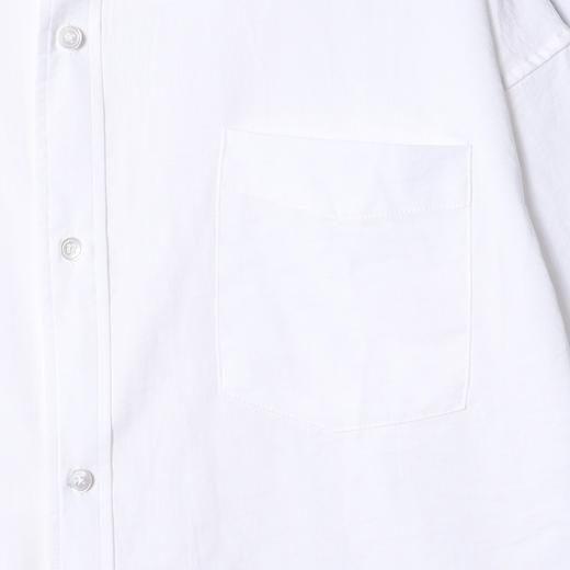 SDSA男士秋冬新款痞帅男装简约基础款纯色口袋翻领长袖衬衫百搭 商品图2