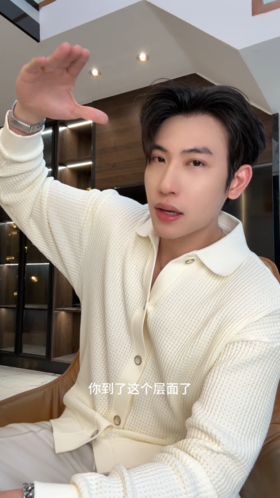 36256SDSA男装2026新款高贵轻奢时尚简约纽扣翻领开衫针织卫衣百搭上衣