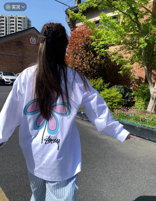 F030683春季新品休闲三叶草印花情侣圆领长袖T恤卫衣 商品图4