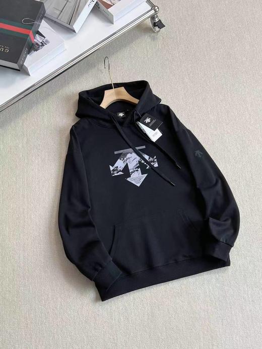 F030624棉质混纺休闲运动宽松舒适男士连帽卫衣 商品图5