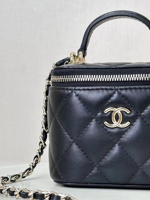 香奈儿  迷你化妆方盒子包 底部双C logo（LZ） 商品图2