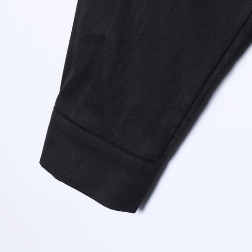 SDSA男装2026新款高贵轻奢极简风贴标长袖衬衫宽松高级感百搭衬衣 商品图3