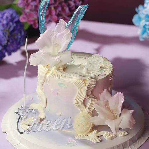 38女神节蛋糕【芳华自在】1.5磅香草奶油芒果夹心口味| 左羊 商品图4