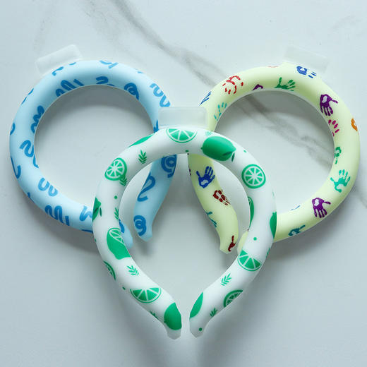 [冰爽驱蚊颈圈】卡通降温冰凉圈 夏季用品户外防暑降温神器 冰圈学生挂脖冰项圈 商品图1