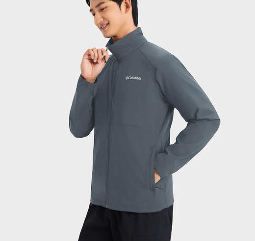 哥伦 春夏户外机能软壳夹克薄款风衣外套 特惠 Z-15852 商品图11
