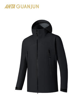 安踏冠军山锋GORETEX 3L硬壳防风防水透湿男轻质冲锋衣152620604