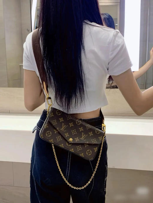 LV 老花 三合一 斜挎包 商品图3