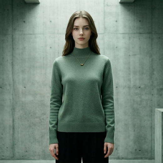 PALUOPO/PL高领女衫ET20185R-B/约重215g帕罗 商品图1