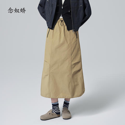 【商场同款】CNS6328 “ 休闲半裙 ” 遮胯包容 舒适透气 减龄休闲风半裙 商品图7