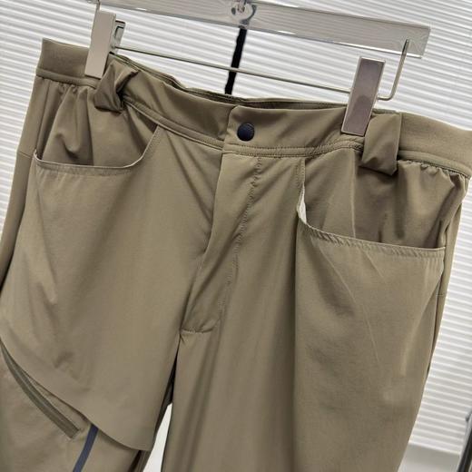 F0306131男款运动高强度耐磨立体剪裁日常通勤户外休闲高弹速干冰丝面料耐磨徒步登山软壳裤 商品图4