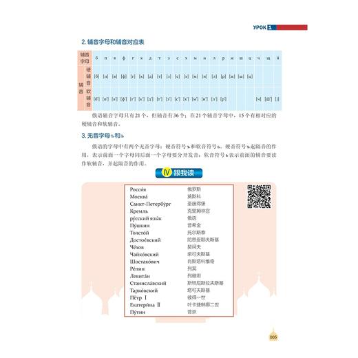 跟我学俄语（1）（修订版）/俄语立方书系列教材/浙江省普通本科高校“十四五”重点立项建设教材/主编 王永/浙江大学出版社 商品图3