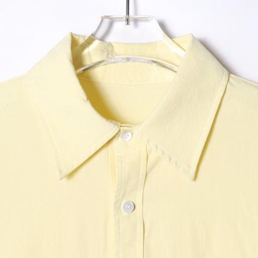 SDSA男士秋冬新款痞帅男装简约基础款纯色口袋翻领长袖衬衫百搭 商品图1