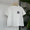 F0306135夏季新款男女童简约刺绣小标运动百搭细腻柔软时尚舒适休闲风短袖T恤 商品缩略图6