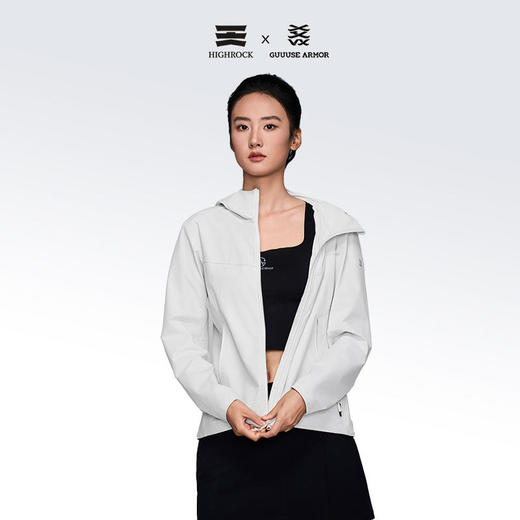 HIGHROCK/天石鹅铠甲26新款软壳衣防风户外耐磨夹克G457女款 商品图2