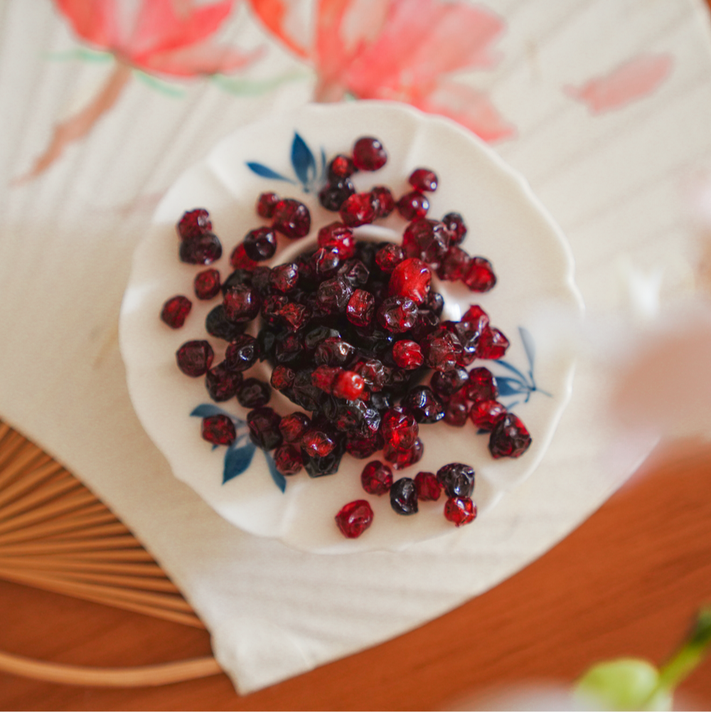 【有机野生蔓越莓干】168克/袋；大兴安岭鲜制果干 不加糖 不加油