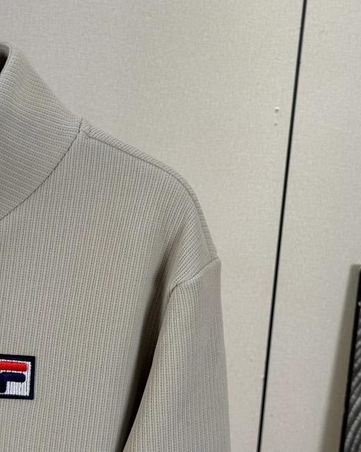 F0306111新款休闲商务风三粒扣立领加厚打底长袖四色男女同款卫衣 商品图11