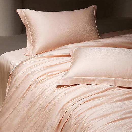 【代发】80s全棉提花四件套玫瑰印象 绎生活春夏款全棉床上用品 商品图2