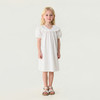 马克珍妮花边云肩女童亚麻连衣裙2026年夏装新款561028 商品缩略图2