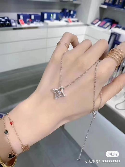 F0306138跳动的星星SPARKLING DANCE耀动星星女水晶项链 商品图6