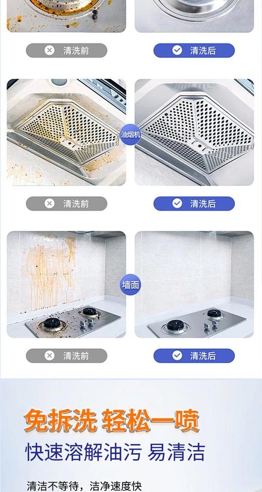 洗得宝牌餐厨油渍净 500ml/瓶 商品图3