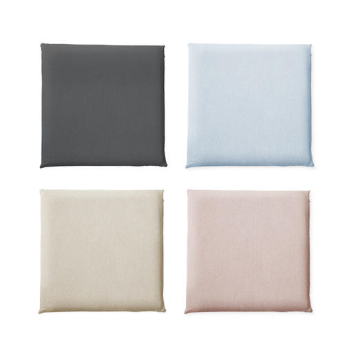 方形日式无印慢回弹坐垫良品记忆棉坐垫全棉纯色质感办公室椅子垫 商品图1