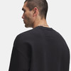 UA安德玛秋冬新款男子休闲运动落肩宽松黑色圆领卫衣 6003939-004 商品缩略图3