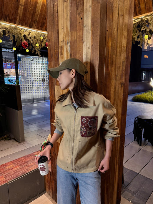 【局里局气】噢蜜ooomeooo翻领polo外套 商品图1