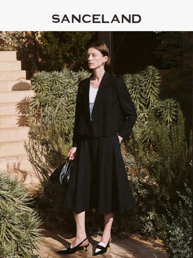 三石一澜西装短外套